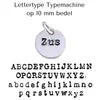 TYPEMACHINE  | Circa 5 leestekens per regel  | Max. 2 regels