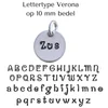 VERONA  | Circa 6 leestekens per regel  | Max. 2 regels