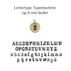 TYPEMACHINE  | 1 leesteken