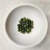 Taiwan jade 4 mm  (olijfgroen)