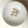 Calciet 4 mm ( wit / schelp)