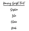 Dancing Script