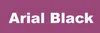 Arial Black