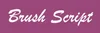 Brush Script