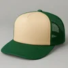 Beige and Green