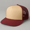Beige and Maroon