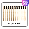 12 pcs (Blac)