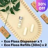 1x Eco Floss Dispenser + 2x Eco Floss Refills