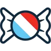 Fusion: Red White & Chew [cherry + lime + blue raspberry]