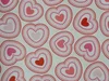 18 Papier cadeau coeurs rouge-rose