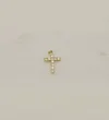 Crystal Cross Charm