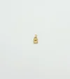 Golden Heart Padlock Charm