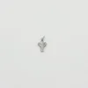 Silver Cactus Charm