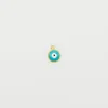 Teal Evil Eye Charm