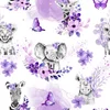 purple safari