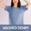 Washed Denim T-Shirt