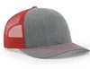 Heather Grey/Red