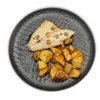 Dorada al ajo pescador con patata asada alérgenos: pescado