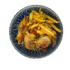 Pollo al chilindron con patatas